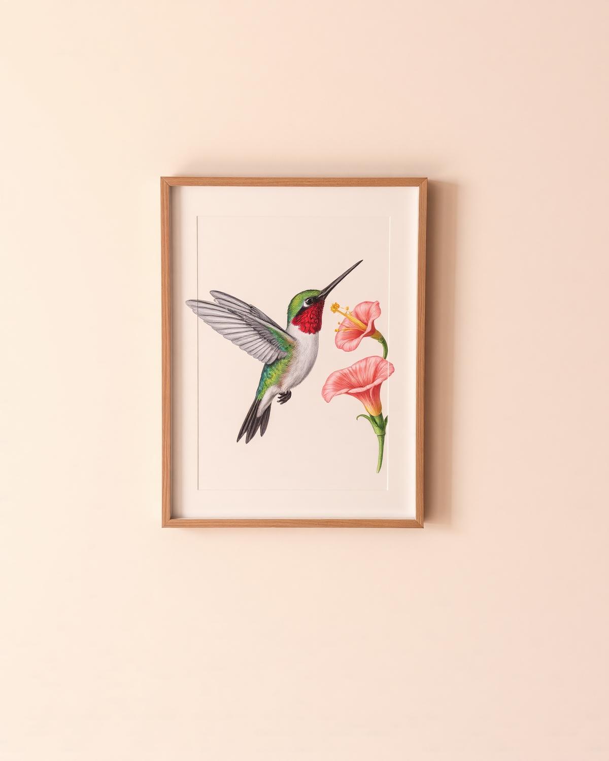Ruby Throat & Trumpet Vine